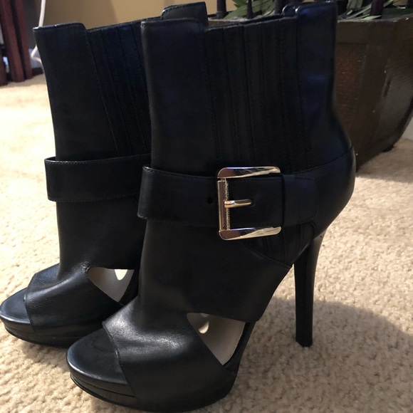 Michael Kors Peep Toe Booties - Picture 1 of 5